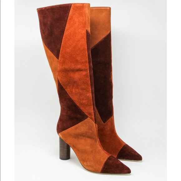 Ulla Johnson Shoes - NEW Ulla Johnson Patchwork Jerri Tall Boots Sz 6